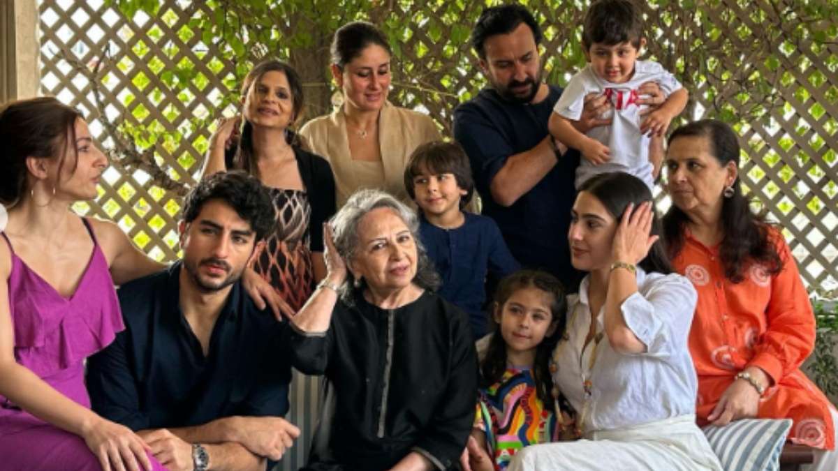 Kareena Kapoor, Sara Ali Khan share pictures from Sharmila Tagores birthday