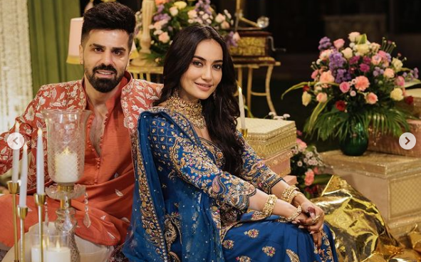 Surbhi Jyoti shares PICS with Sumit Suri from their sangeet ceremony filled with love, joy and unforgettable memories
