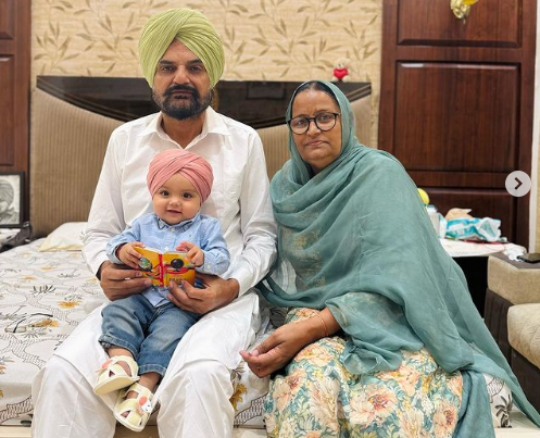 Sidhu Moose Walas parents reveal face of newborn son, honour singers legacy with heartfelt message